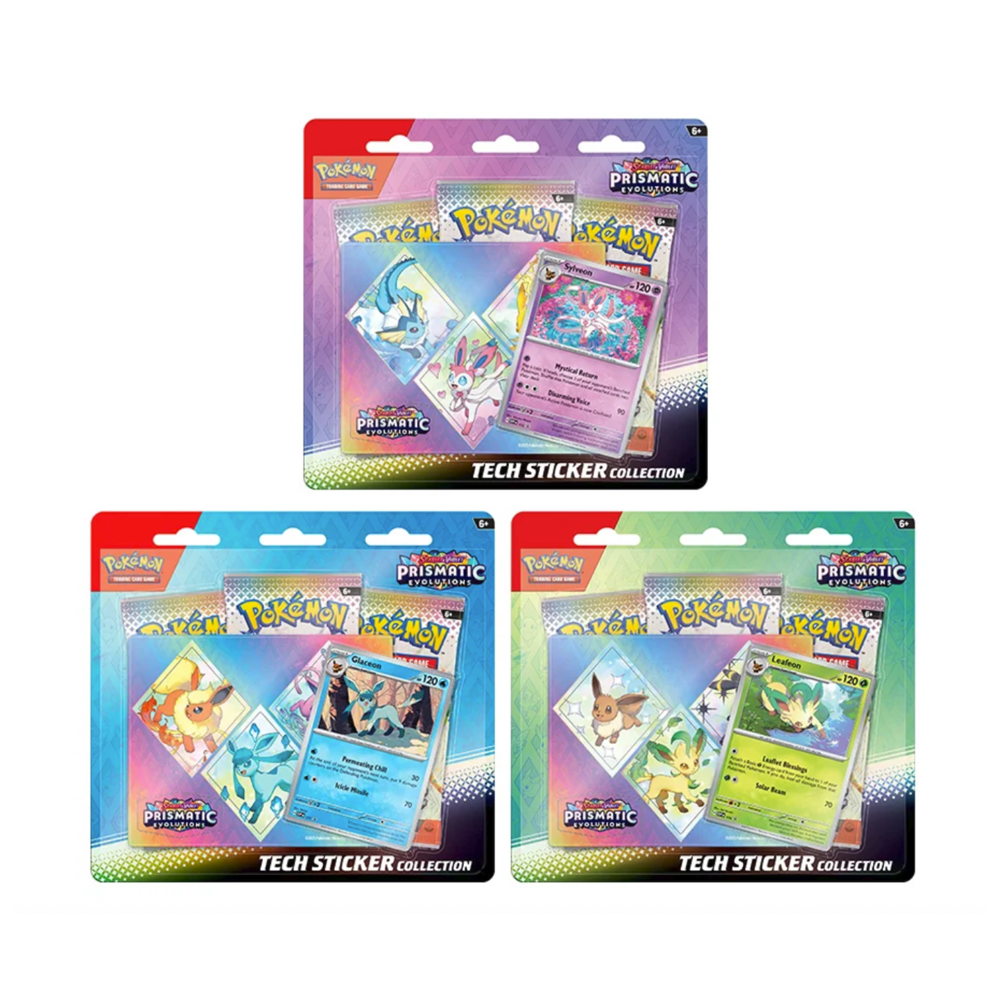 English – Prismatic – Tech Sticker Collection