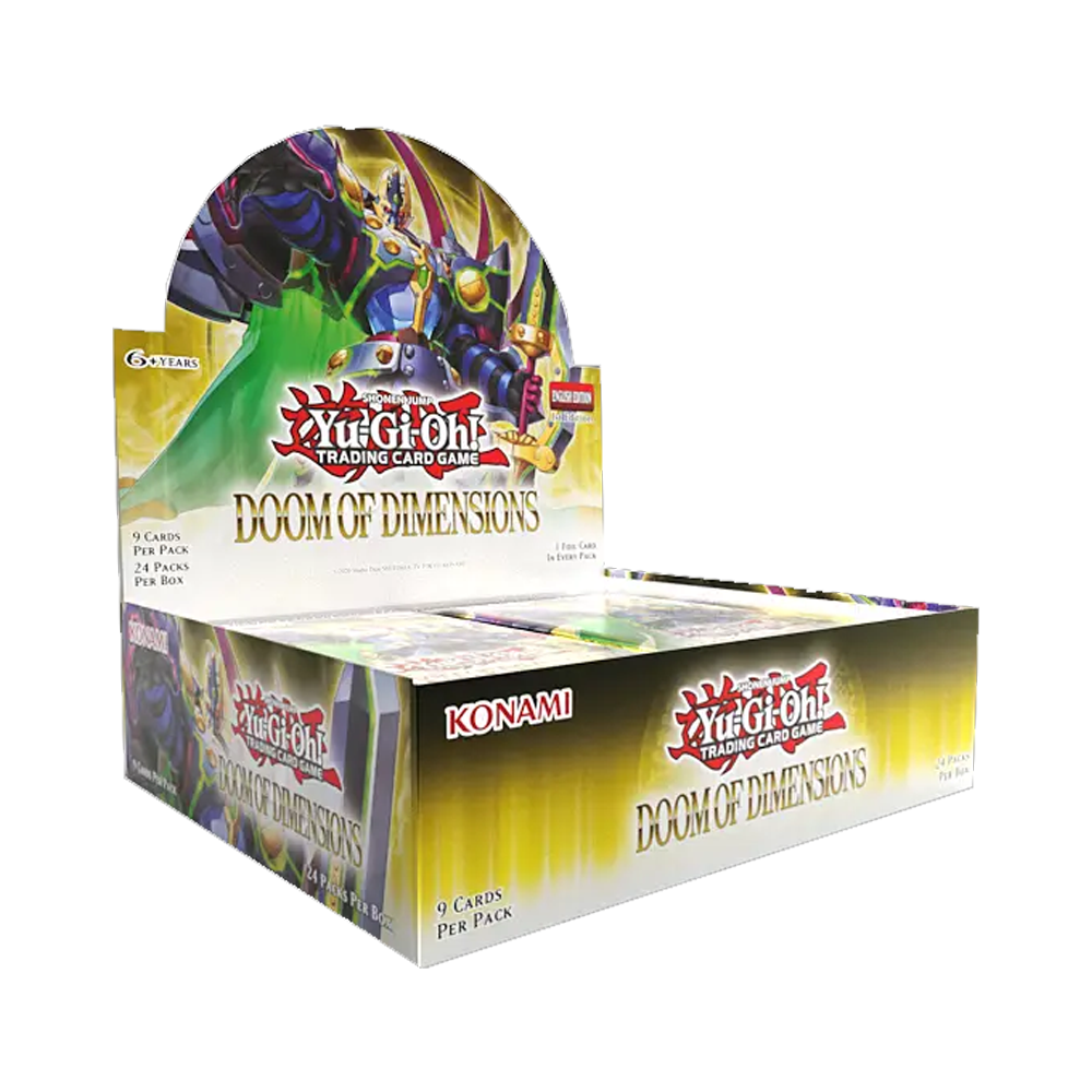 English – Yu-Gi-Oh! – Doom of Dimensions – Booster Box