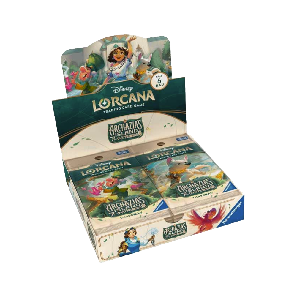 Japanese Disney Lorcana TCG Archazia’s Island Booster Box