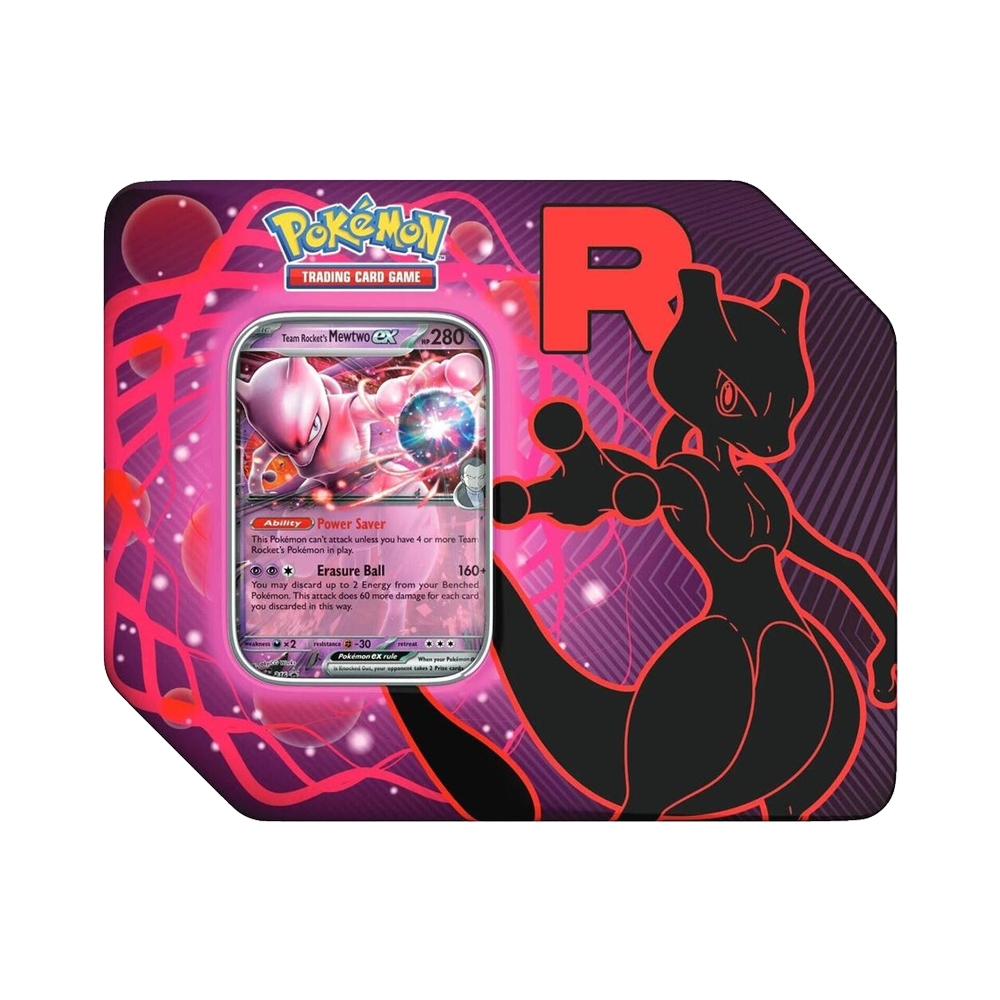 English – Team Rocket Mewtwo – 5-pack tin