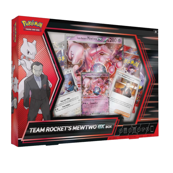 English – Team Rockets Mewtwo – EX Box