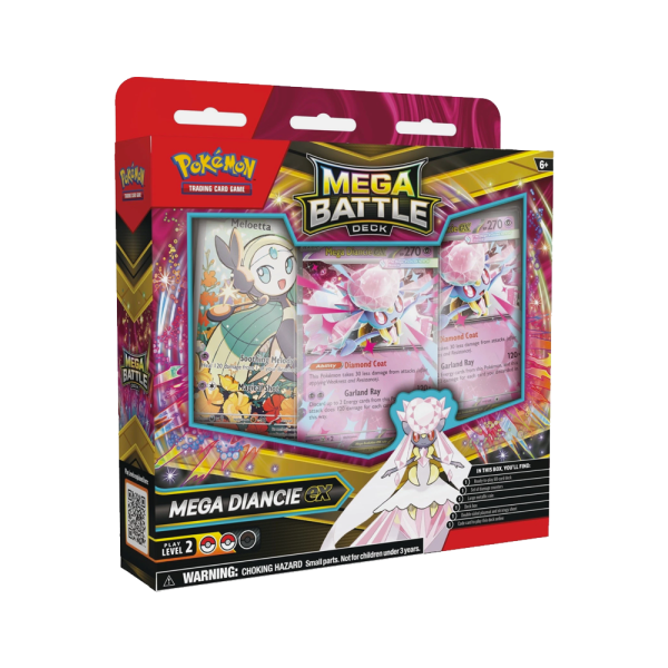 English Pokémon Mega Battle Decks Diancie ex
