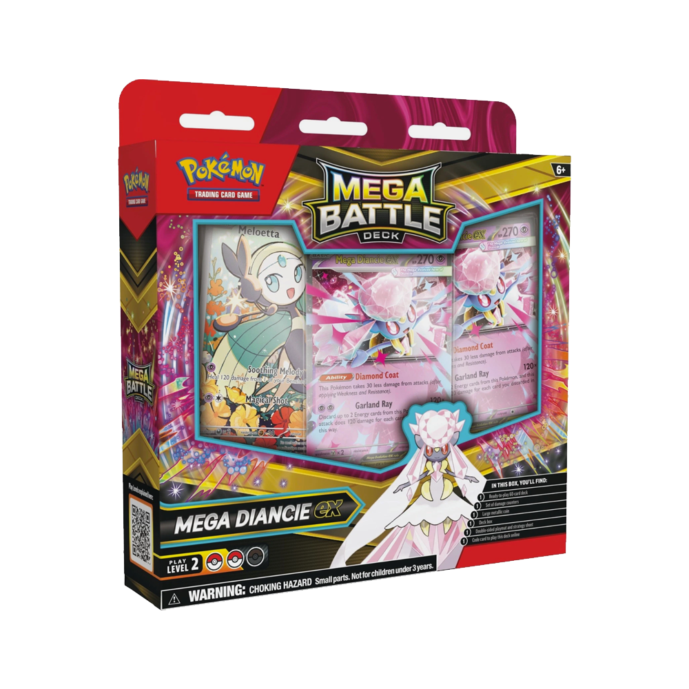 English Pokémon Mega Battle Decks Diancie ex
