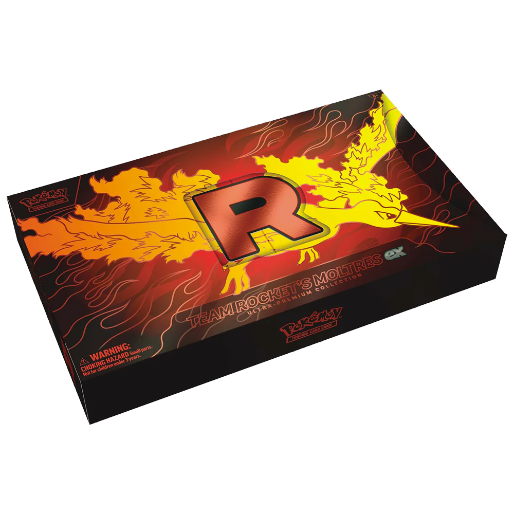 English Pokémon Team Rocket’s Moltres Ultra-Premium Collection
