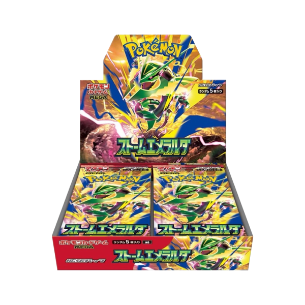 Japanese Pokémon Storm Emeralda Booster Box