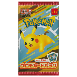 Japanese Pokémon Pikachu McDonald’s Sealed Promo